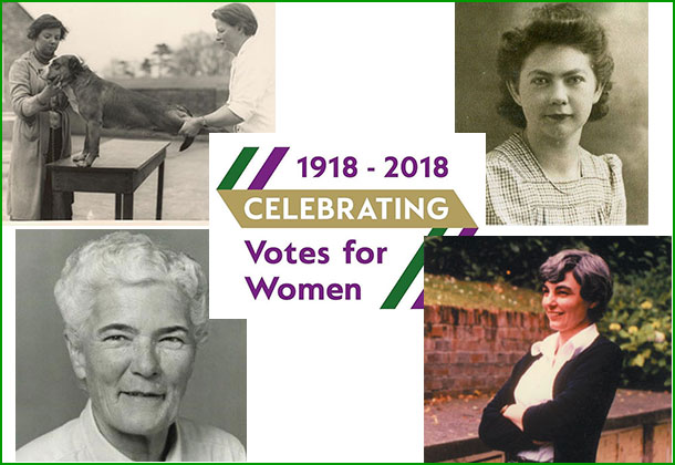 Votes for women feature image for 1950s and 1960s blog
