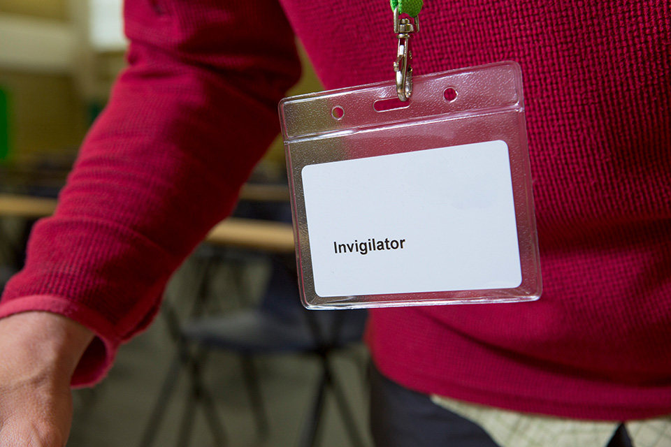 Exam invigilator