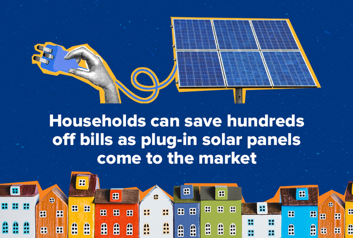 Households can save as plug-in solar panels come to market