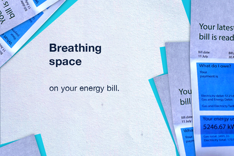 Breathing space on your energy bill