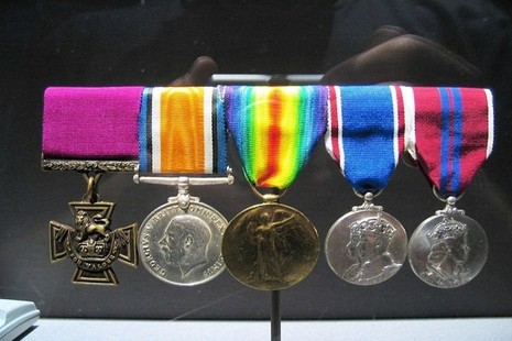 Filip Konowal's medal set