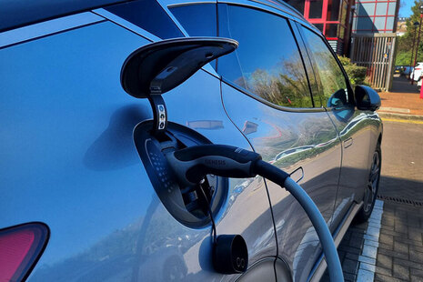 Electric vehicle chargepoint.