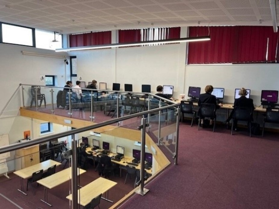 IT suite in secondary school