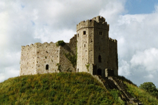 Cardiff Castle in Wales.