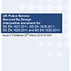 Standards - Interpretive Document for BSEN 1627 to 1630