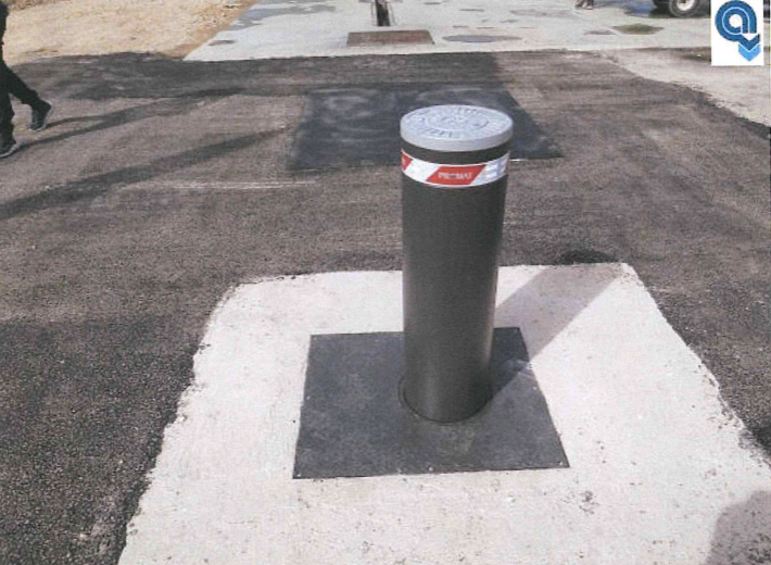 Antiterrorism automatic bollard mod. 275/K12 900A
