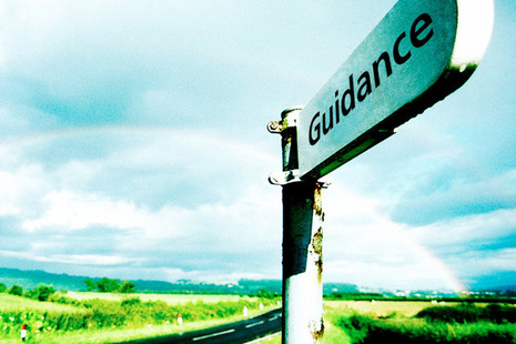 Guidance post