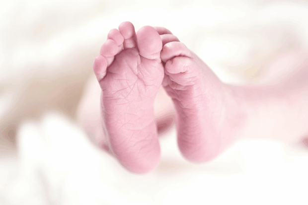 Image of baby's feet