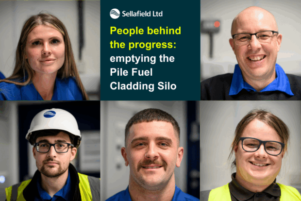 People behind the progress: emptying the Pile Fuel Cladding Silo